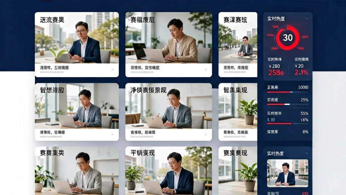 52av 门户首页总览画面，展示各栏目聚合内容卡片与动态数据面板的整体布局